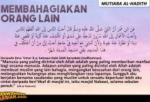 Photo of MEMBAHAGIAKAN ORANG LAIN